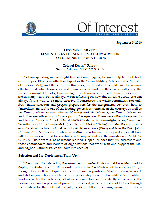 Of Interest Paper Cover