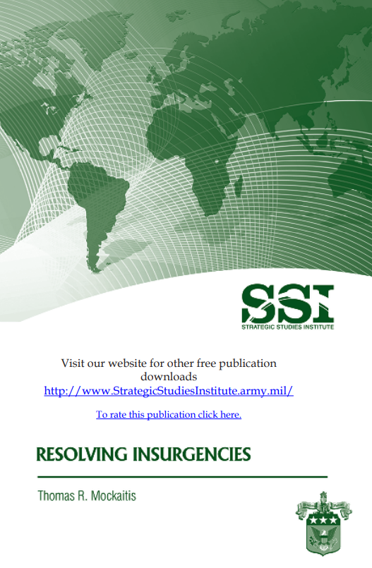 Resolving Insurgencies