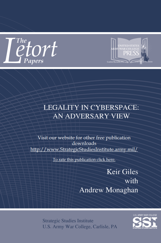 Letort Paper Cover