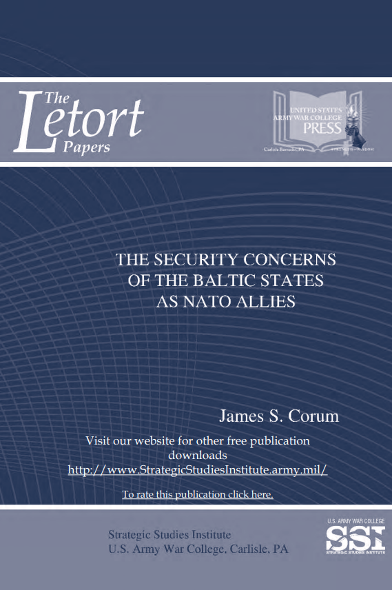 The Security Concerns of the Baltic States as NATO Allies