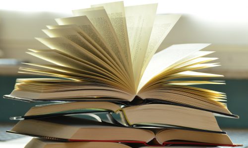 Book with open pages