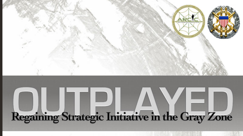 OUTPLAYED: Regaining Strategic Initiative in the Gray Zone