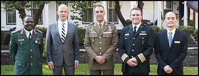 Picture of the International Fellows in DDE.